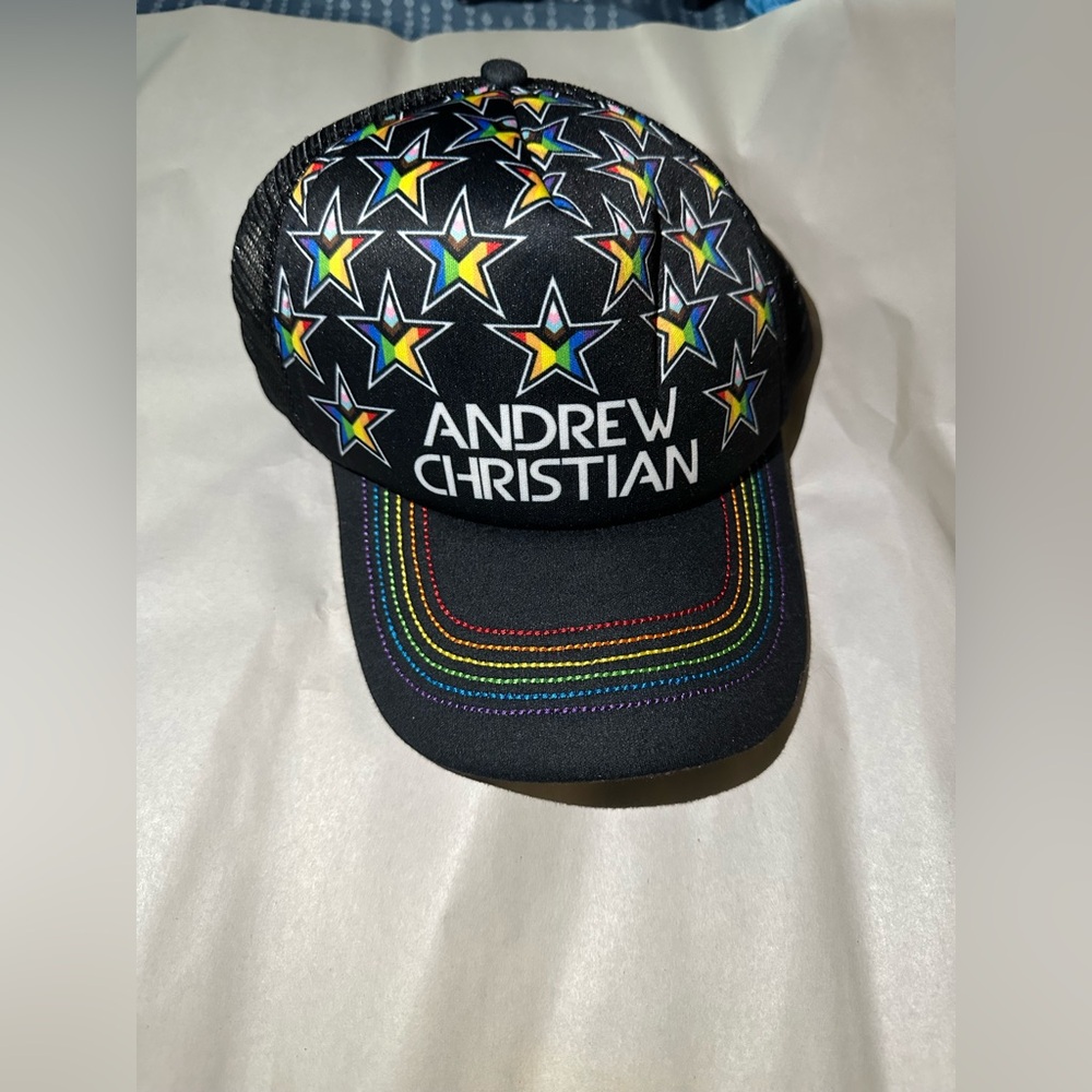 Andrew Christian hat FREE WITH PURCHASE OF ANY Andrew Christian purchase OR $25